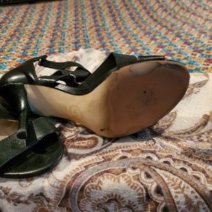 Michael Kors black used sandles
